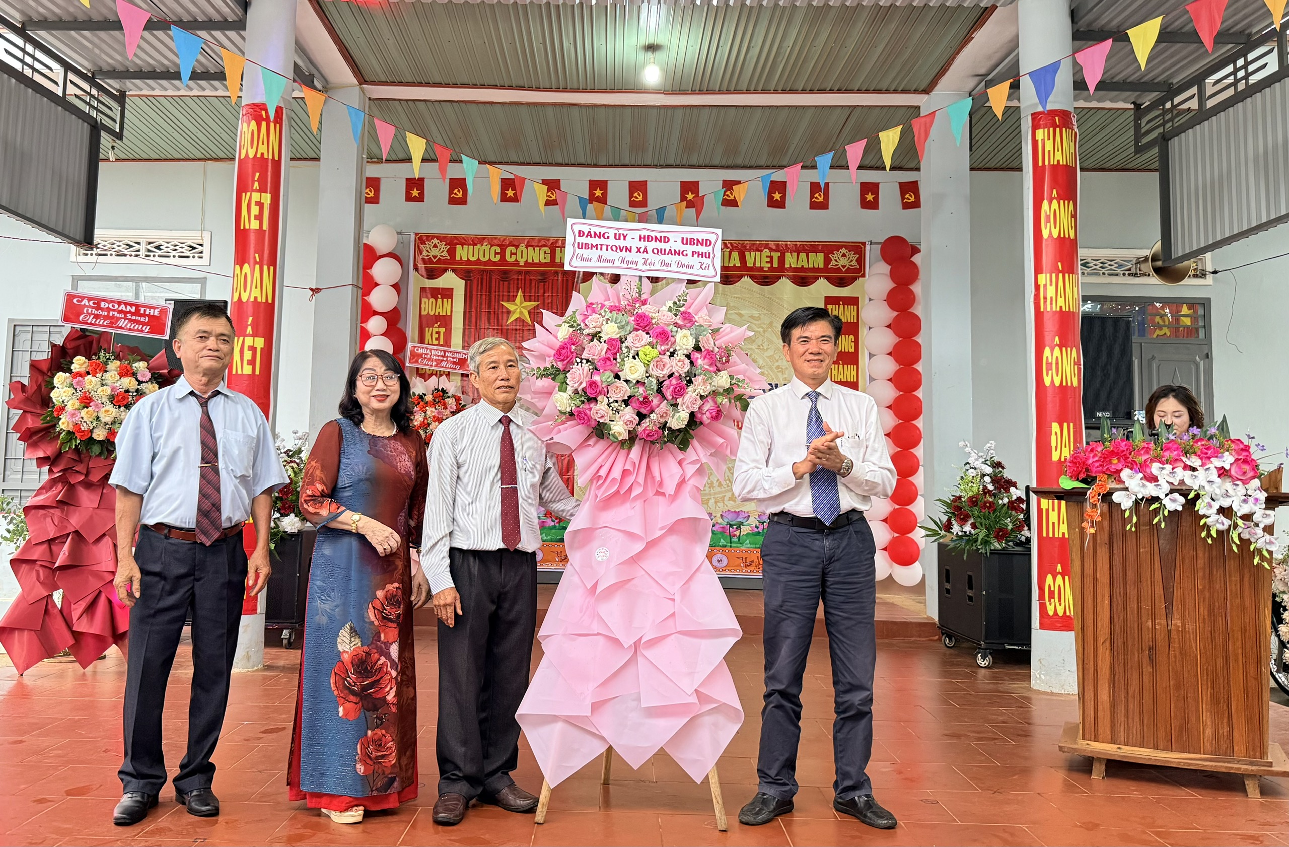 Thôn Phú Sang (xã Quảng Phú) tổ chức thành công Ngày hội Đại đoàn kết toàn dân tộc năm 2025